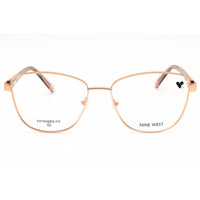 Nine West Women's Eyeglasses - Rose Gold Metal Rectangular Shape Frame | NW8020 770 ,