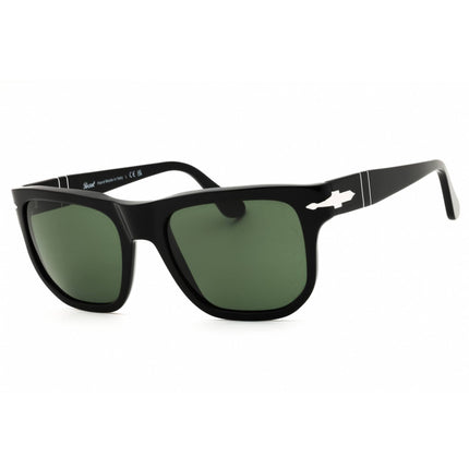 Persol Men Sunglasses - Black Acetate Full Rim Rectangular Frame | 0PO3306S 95/31 ,