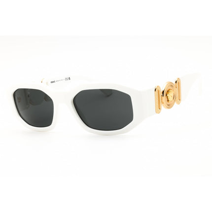 Versace Women's Sunglasses - Oval Shape White Nylon Full Rim Frame | VE4361 401-87 ,