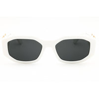 Versace Women's Sunglasses - Oval Shape White Nylon Full Rim Frame | VE4361 401-87 ,