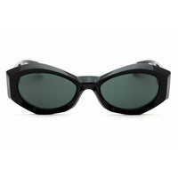 Versace Women's Sunglasses - Oval Black Plastic Full Rim Frame | 0VE4466U GB1/87 ,