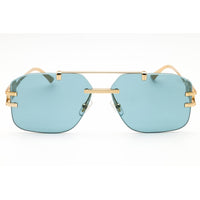 Versace Men Sunglasses - Gold Metal Rimless Rectangular Shape Frame | 0VE2275 100280 ,