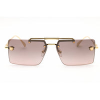 Versace Women Sunglasses - Gold Metal Rimless Rectangular Shape Frame | 0VE2245 100258 ,