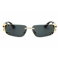 Versace Unisex Sunglasses - Rectangular Gold Metal Rimless Frame | VE2291 100287 ,