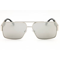 Versace Men's Sunglasses - Rectangular Silver Metal Full Rim Frame | VE2290 10016G ,
