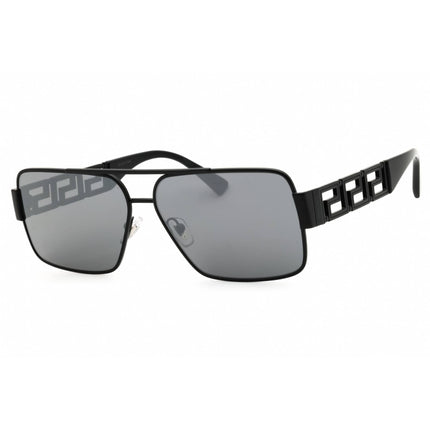 Versace Men's Sunglasses - Rectangular Black Metal Full Rim Frame | VE2290 12616G ,