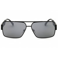 Versace Men's Sunglasses - Rectangular Black Metal Full Rim Frame | VE2290 12616G ,