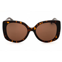 Versace Women's Sunglasses - Oversized Shape Havana Plastic Frame | 0VE4387 108/73 ,