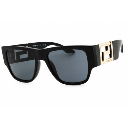 Versace Men's Sunglasses - Rectangular Black Acetate Full Rim Frame | 0VE4403 GB1/87 ,
