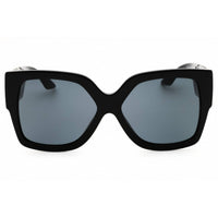Versace Women's Sunglasses - Oversized Black Acetate Full Rim Frame | 0VE4402 GB1/87 ,