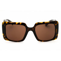 Versace Women's Sunglasses - Oversized Shape Havana Plastic Frame | 0VE4405 108/73 ,