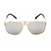 Versace Women Sunglasses - Gold Metal Full Rim Aviator Shape Frame | 0VE2238 12526G ,