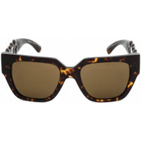 Versace Women's Sunglasses - Rectangular Shape Havana Acetate Frame | VE4409 108/73 ,