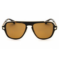 Versace Men Sunglasses - Havana Metal Full Rim Aviator Shape Frame | 0VE2199 1252LA ,