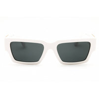 Versace Men's Sunglasses - Rectangular White Acetate Full Rim Frame | 0VE4459 314/87 ,