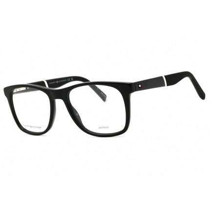 Tommy Hilfiger Men's Eyeglasses - Black Plastic Rectangular Frame | TH 2046 0807 00 ,