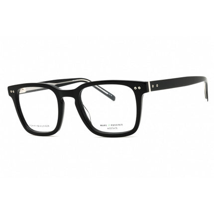 Tommy Hilfiger Men's Eyeglasses - Black Acetate Rectangular Frame | TH 2034 0807 00 ,