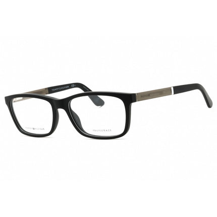 Tommy Hilfiger Men's Eyeglasses - Matte Black Rectangular Frame | TH 1478 0003 00 ,
