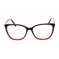 Tommy Hilfiger Women's Eyeglasses - Burgundy Red Cat Eye Shape Frame | TH 1963 0C8C 00 ,