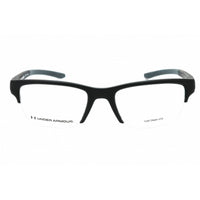Under Armour Men's Eyeglasses - Matte Black Half Rim Shape Frame | UA 5001 G 0003 00 ,