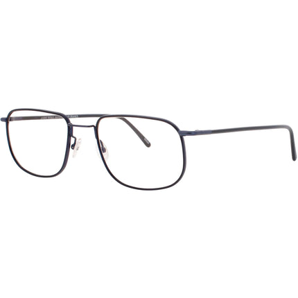 Andy Wolf Men's Eyeglasses - Blue Metal Square Shape Full Rim Frame | 4718 D ,