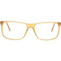 Andy Wolf Men's Eyeglasses - Yellow Acetate Square Shape Full Rim Frame | 4528 F ,