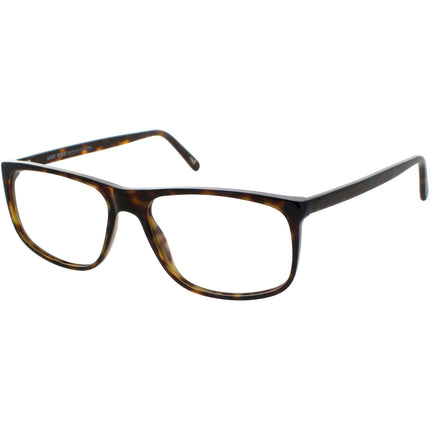 Andy Wolf Men's Eyeglasses - Tortoise Acetate Rectangular Full Rim Frame | 4529 B ,