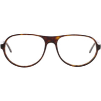 Andy Wolf Men's Eyeglasses - Brown Acetate Aviator Shape Full Rim Frame | 4531 B ,