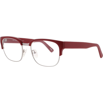 Andy Wolf Men's Eyeglasses - Berry Metal/Acetate Cat Eye Shape Full Rim Frame | 4520 C ,