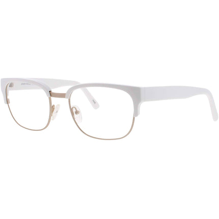 Andy Wolf Men's Eyeglasses - White Metal/Acetate Cat Eye Shape Full Rim Frame | 4520 G ,