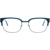 Andy Wolf Men's Eyeglasses - Blue Metal/Acetate Cat Eye Shape Full Rim Frame | 4520 H ,