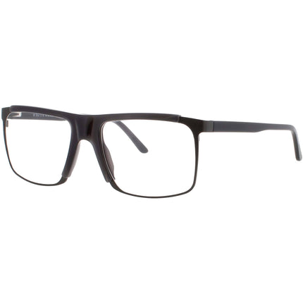 Andy Wolf Men's Eyeglasses - Gunmetal Metal/Acetate Square Full Rim Frame | BLAISE E ,