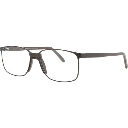 Andy Wolf Men's Eyeglasses - Grey Metal/Acetate Square Shape Full Rim Frame | CECH H ,