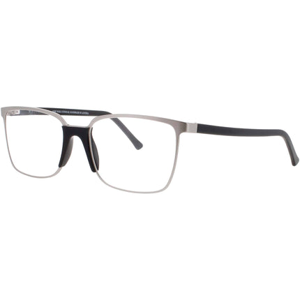 Andy Wolf Men's Eyeglasses - Black Metal/Acetate Square Full Rim Frame | ROBINSON A ,