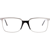 Andy Wolf Men's Eyeglasses - Black Metal/Acetate Square Full Rim Frame | ROBINSON A ,