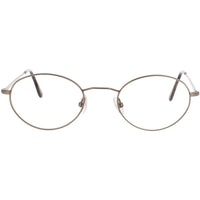Andy Wolf Unisex Eyeglasses - Gold Metal Oval Shape Full Rim Frame | 4711 D ,