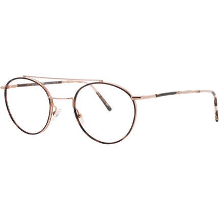 Andy Wolf Unisex Eyeglasses - Rose Gold Metal Oval Shape Full Rim Frame | 4727 D ,