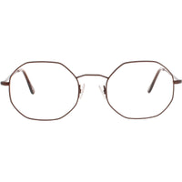 Andy Wolf Unisex Eyeglasses - Berry Metal Geometric Shape Full Rim Frame | 4729 C ,