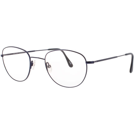Andy Wolf Unisex Eyeglasses - Blue Metal Oval Shape Full Rim Frame | 4733 C ,