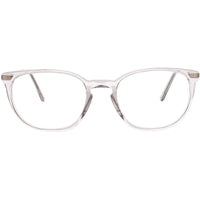 Andy Wolf Unisex Eyeglasses - Crystal Metal/Acetate Oval Shape Full Rim Frame | 4550 F ,