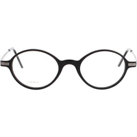 Andy Wolf Unisex Eyeglasses - Black Metal/Acetate Oval Shape Full Rim Frame | 4551 A ,