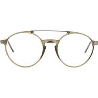Andy Wolf Unisex Eyeglasses - Green Metal/Acetate Aviator Full Rim Frame | 4547 D ,