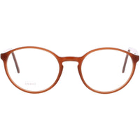 Andy Wolf Unisex Eyeglasses - Orange Acetate Oval Shape Full Rim Frame | 4530 C ,