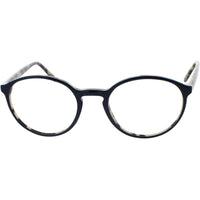 Andy Wolf Unisex Eyeglasses - Black/Beige Acetate Oval Shape Full Rim Frame | 4530 K ,