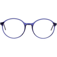 Andy Wolf Unisex Eyeglasses - Blue Acetate Round Shape Full Rim Frame | 4534 E ,