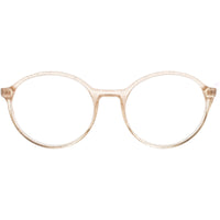 Andy Wolf Unisex Eyeglasses - Orange Acetate Round Shape Full Rim Frame | 4534 H ,