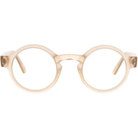 Andy Wolf Unisex Eyeglasses - Brown Acetate Round Shape Full Rim Frame | 4522 C ,