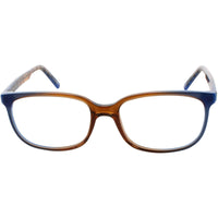 Andy Wolf Unisex Eyeglasses - Blue/Orange Acetate Rectangular Shape Frame | 4523 I ,