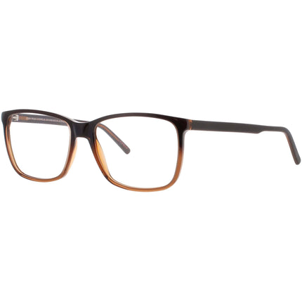 Andy Wolf Unisex Eyeglasses - Brown Acetate Rectangular Shape Full Rim Frame | 4513 G ,