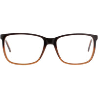 Andy Wolf Unisex Eyeglasses - Brown Acetate Rectangular Shape Full Rim Frame | 4513 G ,